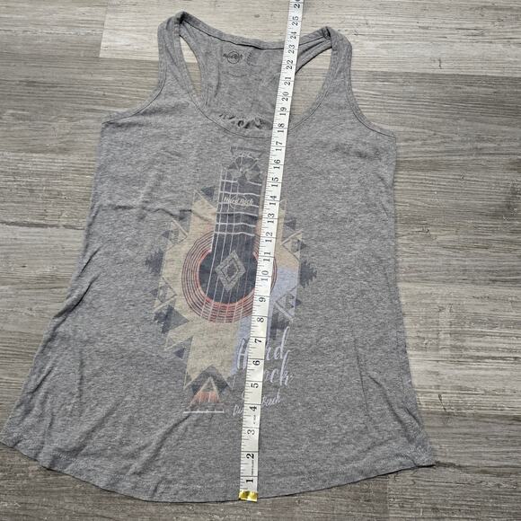 Hard Rock Cafe Aztec Graphic Daytona Beach FL Razorback Tank Top T Shirt - Picture 6 of 7